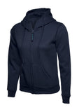 Uneek UC505 Ladies Classic Full Zip Hooded Sweatshirt