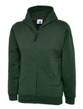 Uneek UC506 Kids Classic Full Zip Hooded Sweatshirt