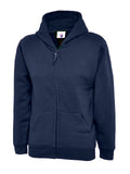 Uneek UC506 Kids Classic Full Zip Hooded Sweatshirt