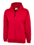 Uneek UC506 Kids Classic Full Zip Hooded Sweatshirt