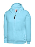 Uneek UC506 Kids Classic Full Zip Hooded Sweatshirt