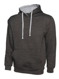 Uneek UC507 Contrast Hooded Sweatshirt