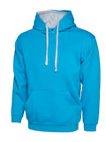 Uneek UC507 Contrast Hooded Sweatshirt