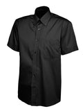 Uneek UC702 Mens Pinpoint Oxford Half Sleeve Shirt