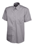 Uneek UC702 Mens Pinpoint Oxford Half Sleeve Shirt
