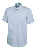 Uneek UC702 Mens Pinpoint Oxford Half Sleeve Shirt