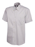 Uneek UC702 Mens Pinpoint Oxford Half Sleeve Shirt