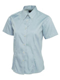 Uneek UC704 Ladies Pinpoint Oxford Half Sleeve Shirt