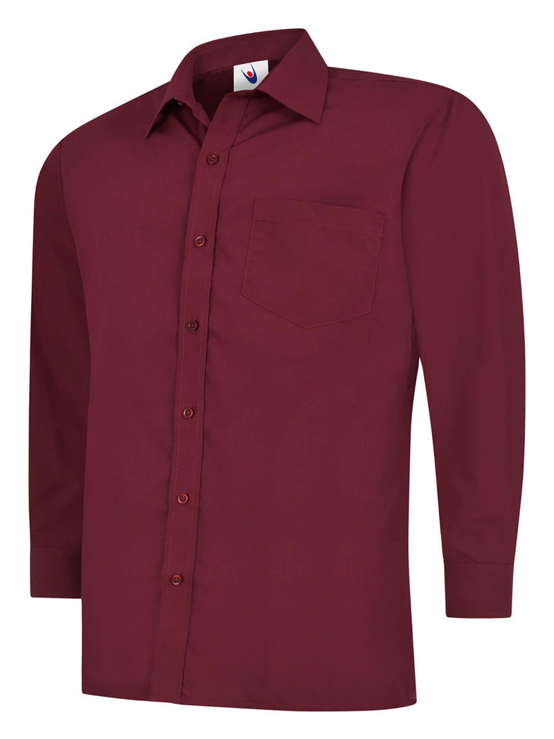 Uneek UC709 Mens Poplin Full Sleeve Shirt