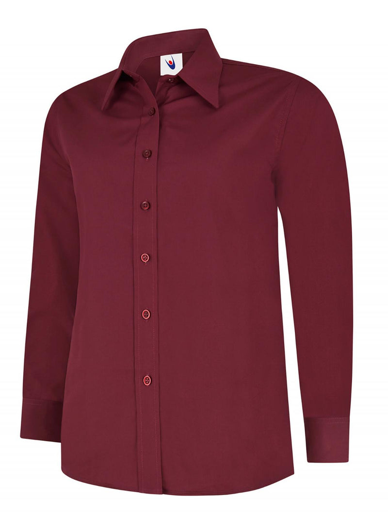 Uneek UC711 Ladies Poplin Full Sleeve Shirt