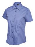 Uneek UC712 Ladies Poplin Half Sleeve Shirt