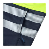 Supertouch Essentials Hi-Vis Eco Coolair Softshell Gilet - Yellow/Navy
