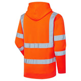 Supertouch Hi-Vis Zipped Hoodie - Orange