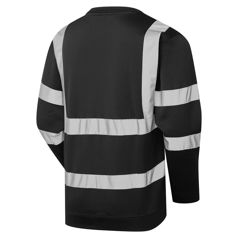 Supertouch Hi-Vis Crew Neck Sweatshirt