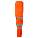 Supertouch Eco Hi-Vis Combat Trousers - Orange