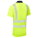 Supertouch Essentials Hi-Vis Eco CoolMax Polo - Yellow/Navy