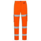 Supertouch Hi-Vis 3 Band Combat Trousers - Yellow