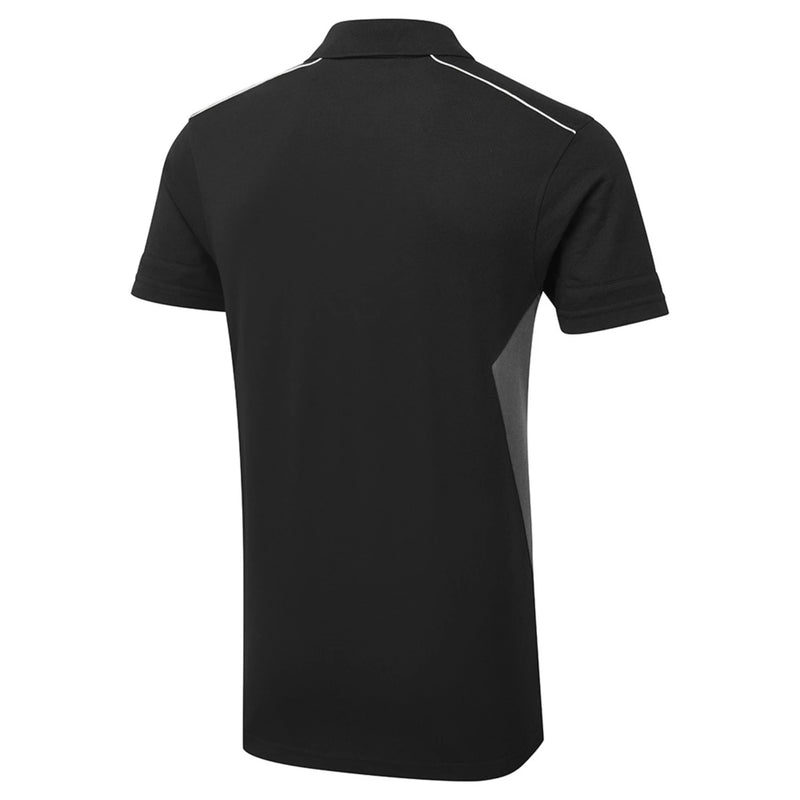 Supertouch System Eco Polo Shirt - Black/Grey