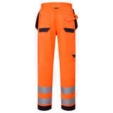 Supertouch System Hi-Vis Eco Stretch Holster Trousers - Orange/Navy