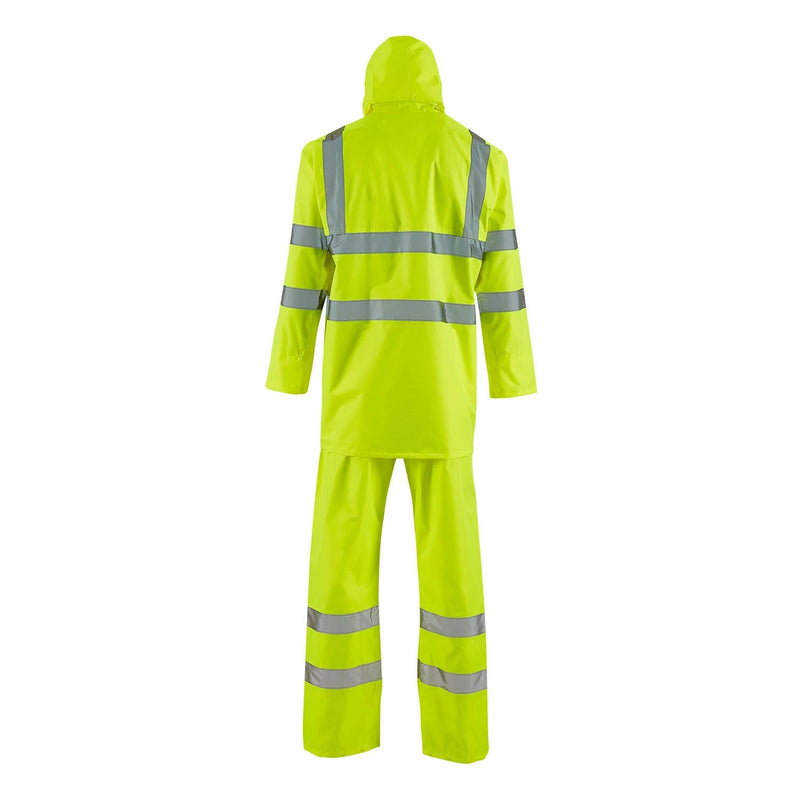 Supertouch Hi-Vis Lite Rainsuit - Yellow