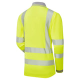Supertouch Women's Hi-Vis Jaya Bird Eye Polo Shirt - Yellow