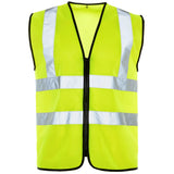 Supertouch Hi-Vis Vest - Zip - Yellow