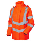 Supertouch Women's Hi-Vis Kamela Padded Jacket - Orange