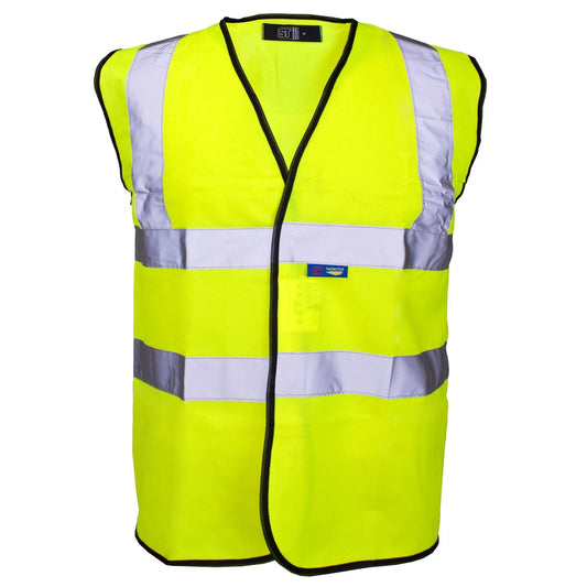 Supertouch Hi-Vis Vest - Velcro - Yellow