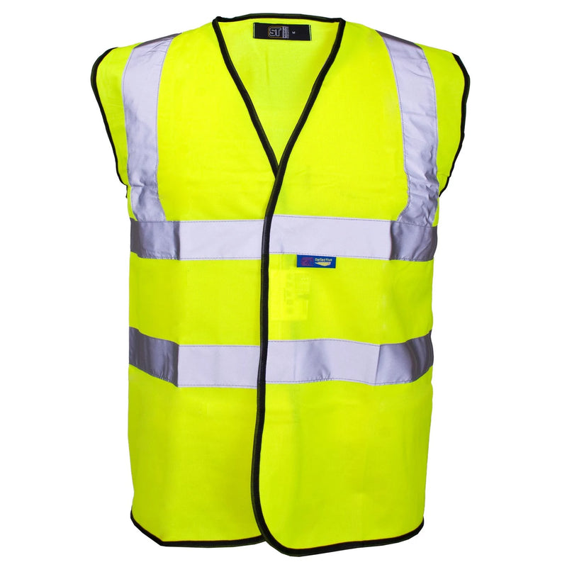 Supertouch Hi-Vis Vest - Velcro - Yellow