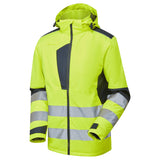 Supertouch System Hi-Vis Eco Thermal Waterproof Jacket - Yellow/Navy