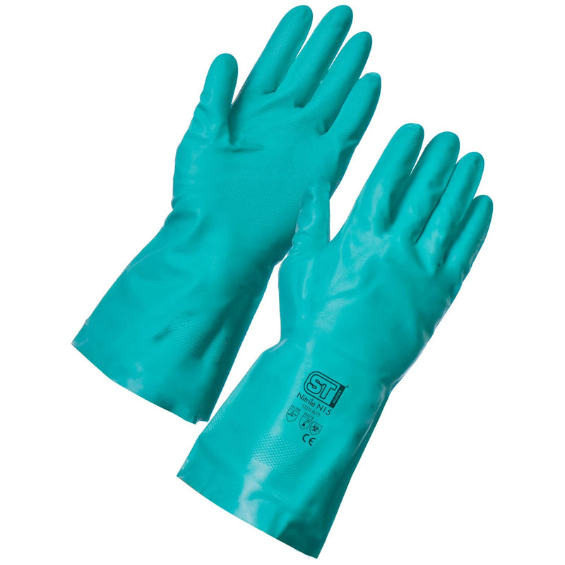 Supertouch Nitrile N15 Chemical Gauntlet