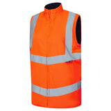 Supertouch Women's Hi-Vis Anjali Bodywarmer - Orange
