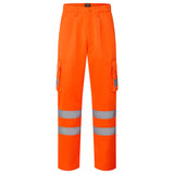 Supertouch Eco Hi-Vis Combat Trousers - Orange