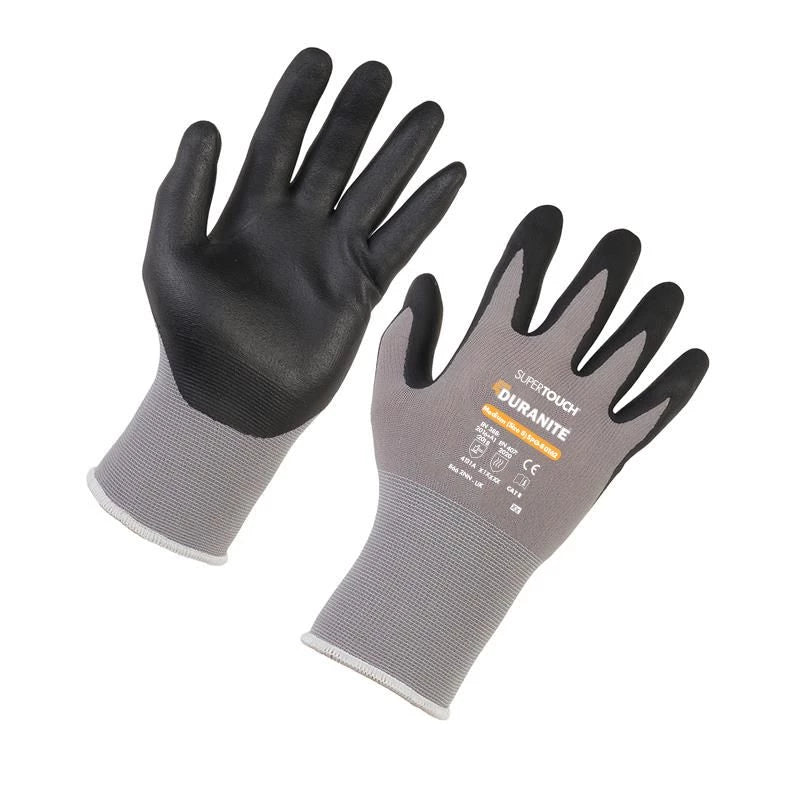 Supertouch Duranite 15G Nitrile Micro Foam Gloves