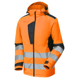 Supertouch System Hi-Vis Eco Thermal Waterproof Jacket - Orange/Navy