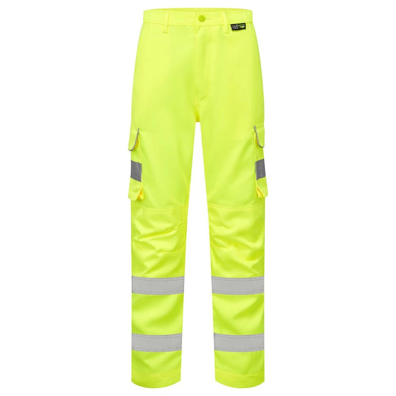 Supertouch Women's Hi-Vis Hana Combat Trousers - Yellow