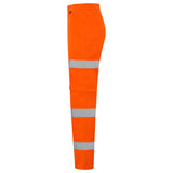 Supertouch Hi-Vis 3 Band Combat Trousers - Yellow