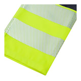 Supertouch Essentials Hi-Vis Eco CoolAir 4-Way Stretch Trousers - Yellow/Navy