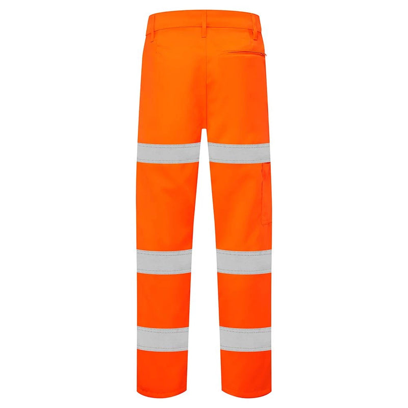 Supertouch Hi-Vis 3 Band Polycotton Trousers - Yellow