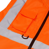 Supertouch Hi-Vis Reversible Fleece Lined Bodywarmer - Yellow/Navy