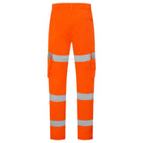 Supertouch Hi-Vis 3 Band Combat Trousers - Yellow