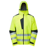 Supertouch System Hi-Vis Eco Insulated Jacket - Yellow/Navy