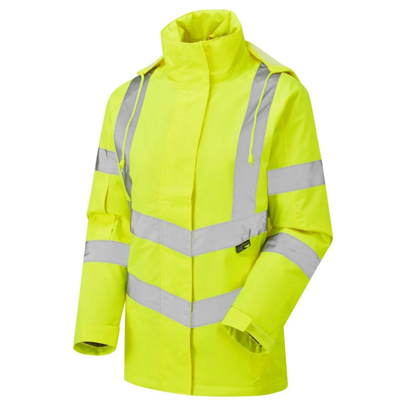 Supertouch Women's Hi-Vis Kamela Padded Jacket - Yellow
