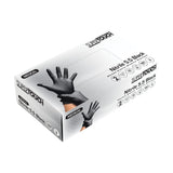 Supertouch 5.5 Powder Free Nitrile Gloves - Black