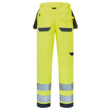 Supertouch System Hi-Vis Eco Stretch Holster Trousers - Yellow/Navy