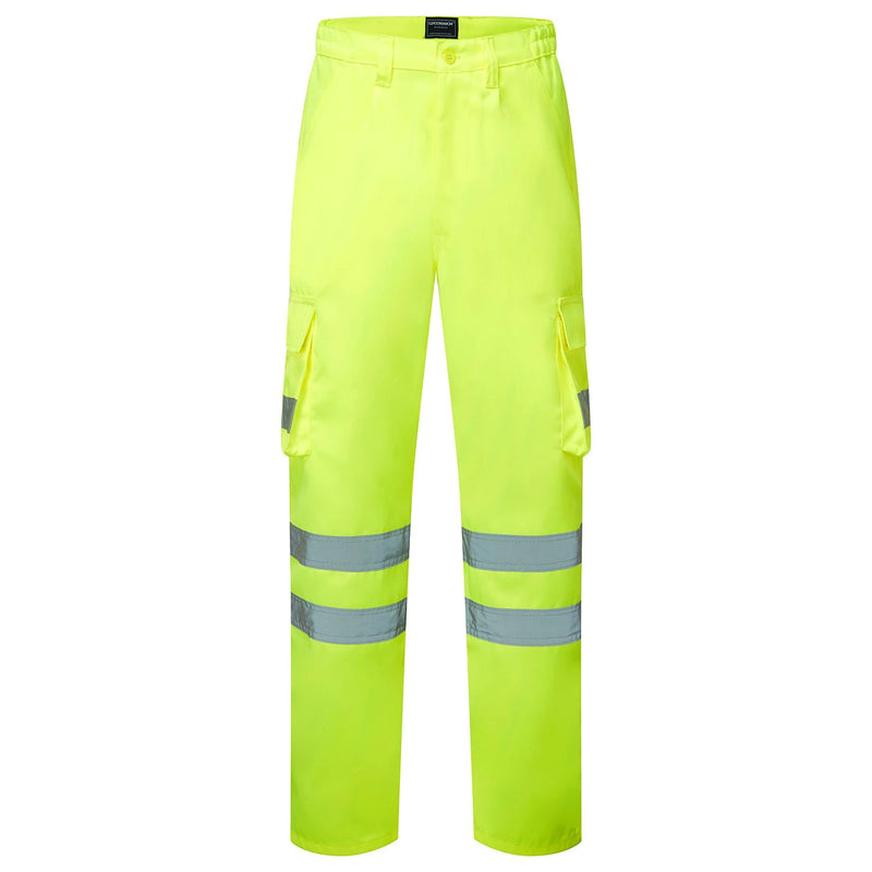 Supertouch Eco Hi-Vis Combat Trousers - Yellow