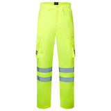 Supertouch Eco Hi-Vis Combat Trousers - Yellow