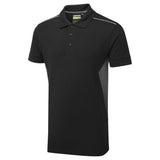 Supertouch System Eco Polo Shirt - Black/Grey