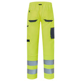 Supertouch System Hi-Vis Eco Stretch Jogger - Yellow/Navy