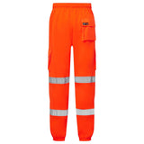 Supertouch Eco Hi-Vis Jogging Bottoms - Orange